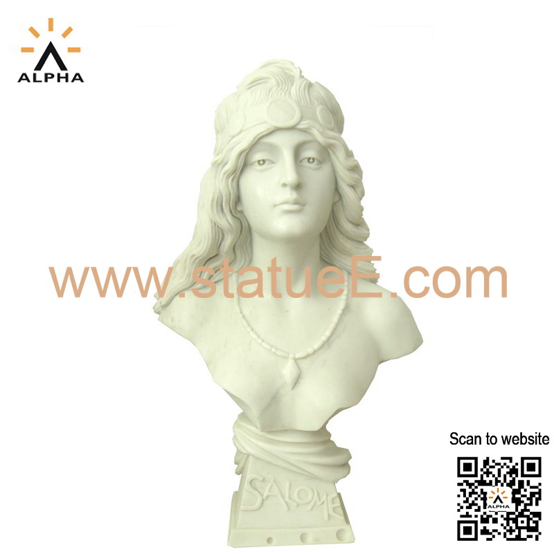 marble statue face